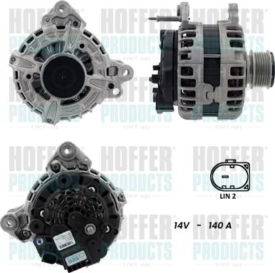 Hoffer H55101353G - Alternatore www.autoricambit.com