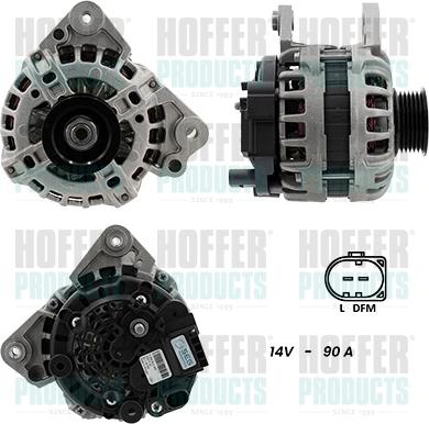 Hoffer H55101384G - Alternatore www.autoricambit.com