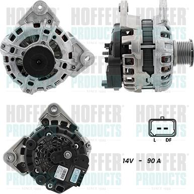 Hoffer H5510742G - Alternatore www.autoricambit.com