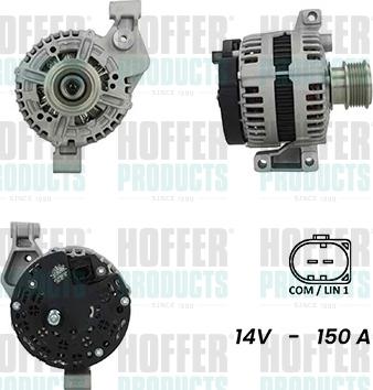 Hoffer H5510765G - Alternatore www.autoricambit.com