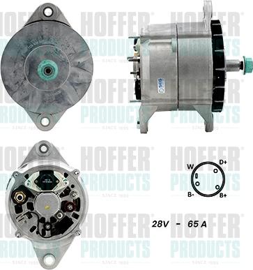 Hoffer H5610100G - Alternatore www.autoricambit.com