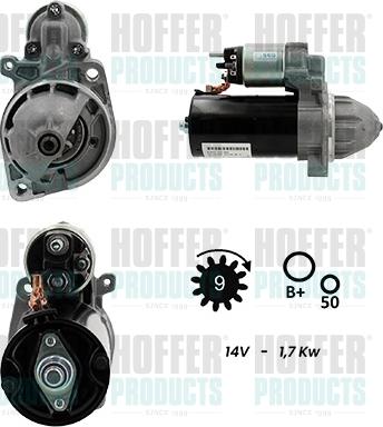 Hoffer H5010982G - Motorino d'avviamento www.autoricambit.com