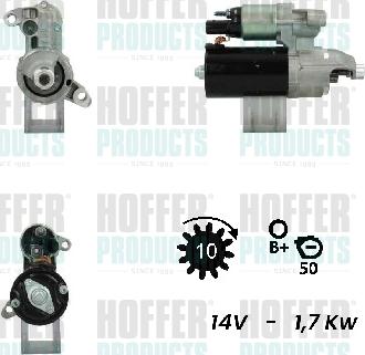 Hoffer H5010469G - Motorino d'avviamento www.autoricambit.com