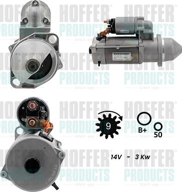 Hoffer H5010403G - Motorino d'avviamento www.autoricambit.com