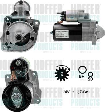 Hoffer H5010099G - Motorino d'avviamento www.autoricambit.com