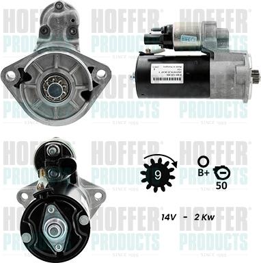 Hoffer H5010204G - Motorino d'avviamento www.autoricambit.com