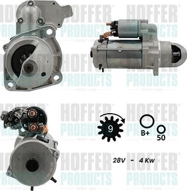 Hoffer H5110006G - Motorino d'avviamento www.autoricambit.com