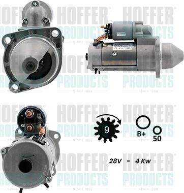 Hoffer H5110027G - Motorino d'avviamento www.autoricambit.com