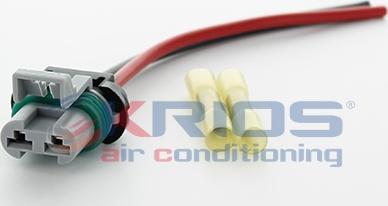 Hoffer K26209 - Kit riparaz.cavi, Termoventilat. abitacolo(Sist.prerisc.mot) www.autoricambit.com