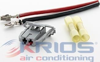 Hoffer K26203 - Kit riparaz.cavi, Termoventilat. abitacolo(Sist.prerisc.mot) www.autoricambit.com