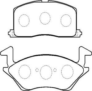 Valeo 670815 - Kit pastiglie freno, Freno a disco www.autoricambit.com