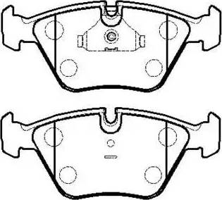 BOSCH 0 986 590 640 - Kit pastiglie freno, Freno a disco www.autoricambit.com