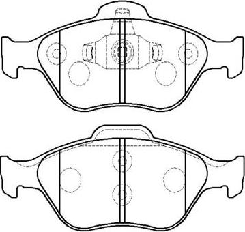 ATE 607142 - Kit pastiglie freno, Freno a disco www.autoricambit.com