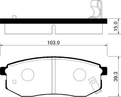 Magneti Marelli T1309MM - Kit pastiglie freno, Freno a disco www.autoricambit.com