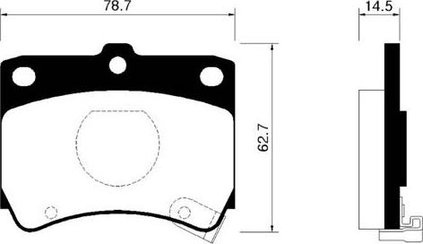 ATE 605970 - Kit pastiglie freno, Freno a disco www.autoricambit.com