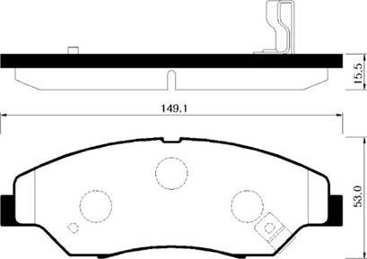 Delphi LUP1634 - Kit pastiglie freno, Freno a disco www.autoricambit.com