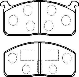 FTE BL1134A1 - Kit pastiglie freno, Freno a disco www.autoricambit.com