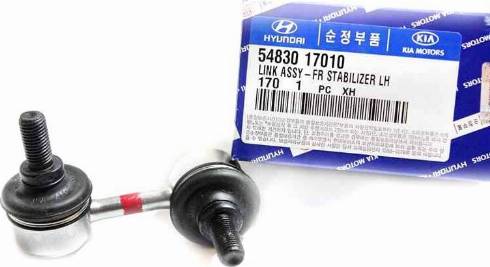 Hyundai 54830-17010 - Asta/Puntone, Stabilizzatore www.autoricambit.com