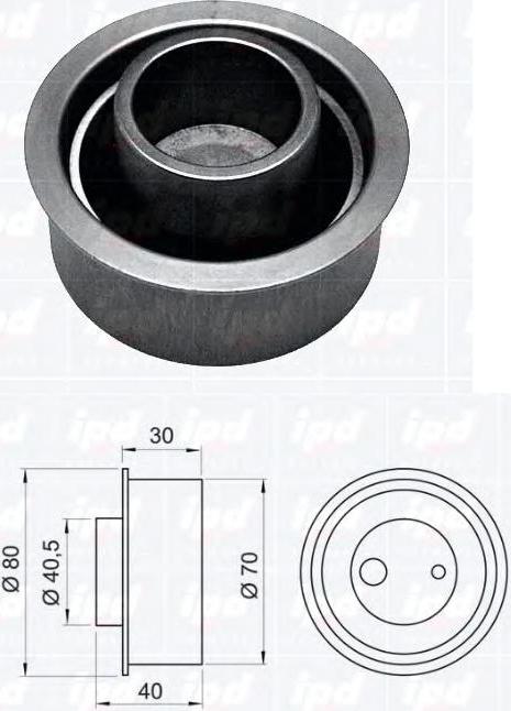 Hyundai 24410-23500 - Rullo tenditore, Cinghia dentata www.autoricambit.com