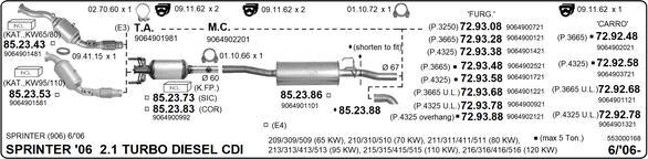 Imasaf 553000168 - Impianto gas scarico www.autoricambit.com