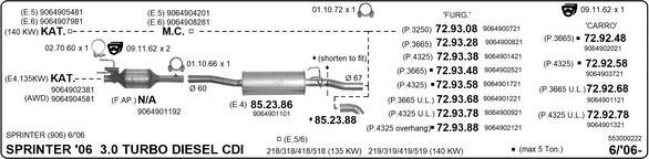 Imasaf 553000222 - Impianto gas scarico www.autoricambit.com