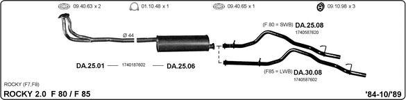 Imasaf 517000018 - Impianto gas scarico www.autoricambit.com