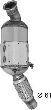 Imasaf 18.15.73 - Filtro antiparticolato / particellare, Impianto gas scarico www.autoricambit.com
