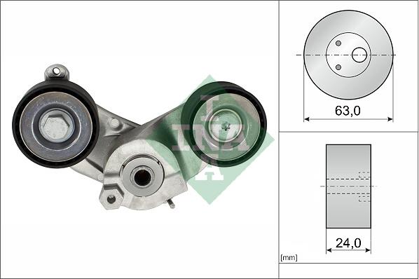 INA 534 0933 10 - Tendicinghia, Cinghia Poly-V www.autoricambit.com