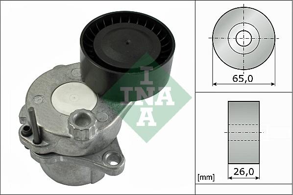 INA 534 0443 10 - Tendicinghia, Cinghia Poly-V www.autoricambit.com