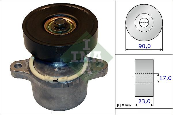 INA 534 0460 10 - Tendicinghia, Cinghia Poly-V www.autoricambit.com