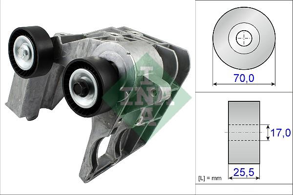 INA 534 0467 10 - Tendicinghia, Cinghia Poly-V www.autoricambit.com