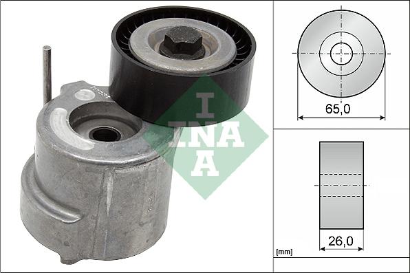 INA 534 0404 10 - Tendicinghia, Cinghia Poly-V www.autoricambit.com