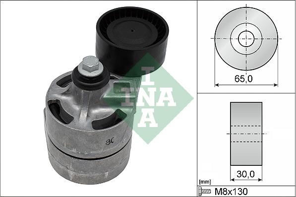 INA 534 0434 10 - Tendicinghia, Cinghia Poly-V www.autoricambit.com