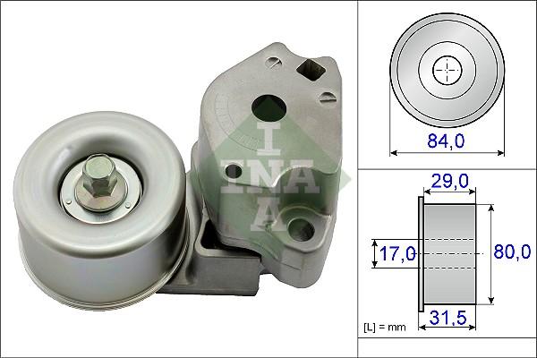 INA 534 0477 10 - Tendicinghia, Cinghia Poly-V www.autoricambit.com