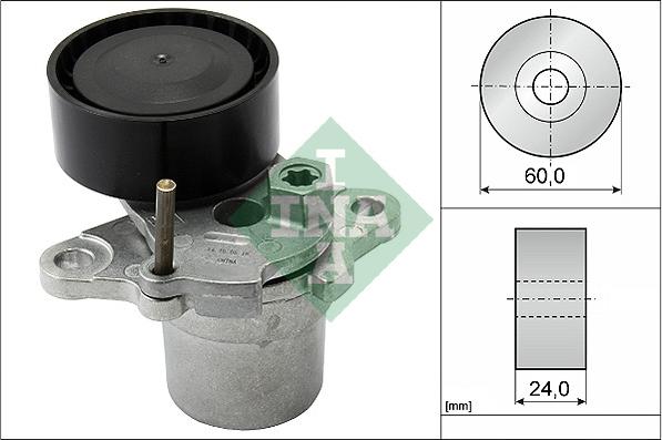 INA 534 0546 10 - Tendicinghia, Cinghia Poly-V www.autoricambit.com