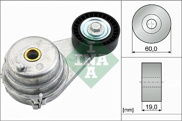 INA 534 0541 10 - Tendicinghia, Cinghia Poly-V www.autoricambit.com