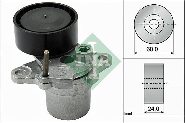 INA 534 0510 10 - Tendicinghia, Cinghia Poly-V www.autoricambit.com