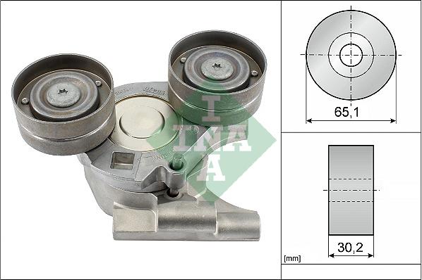 INA 534 0682 10 - Tendicinghia, Cinghia Poly-V www.autoricambit.com