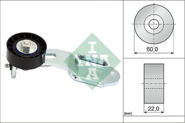 INA 534 0639 10 - Tendicinghia, Cinghia Poly-V www.autoricambit.com