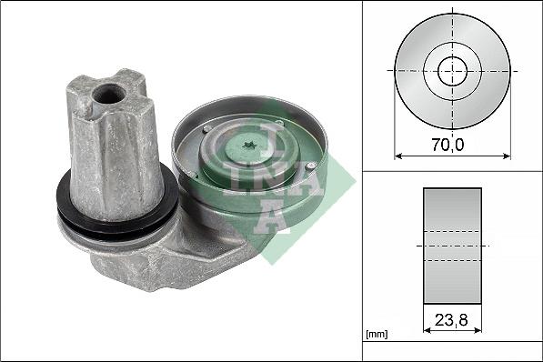 INA 534 0635 10 - Tendicinghia, Cinghia Poly-V www.autoricambit.com