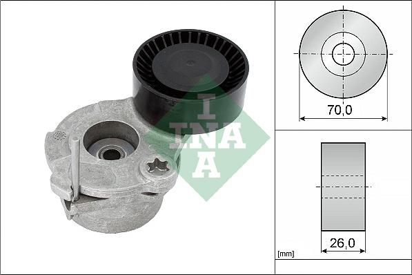 INA 534 0630 10 - Tendicinghia, Cinghia Poly-V www.autoricambit.com