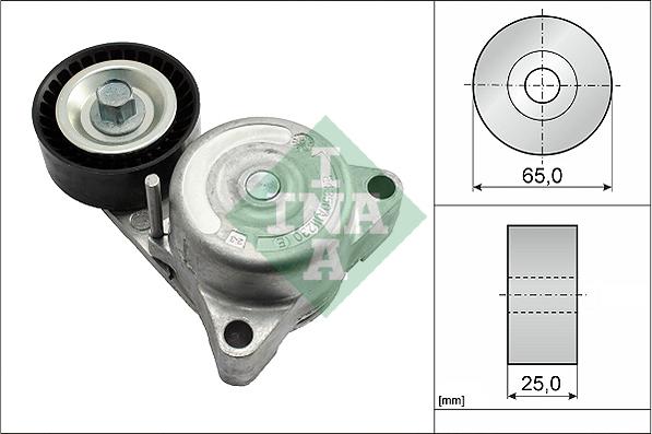 INA 534 0638 10 - Tendicinghia, Cinghia Poly-V www.autoricambit.com