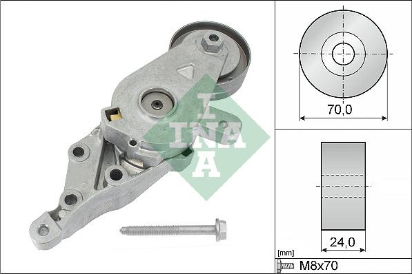 INA 534 0140 30 - Tendicinghia, Cinghia Poly-V www.autoricambit.com