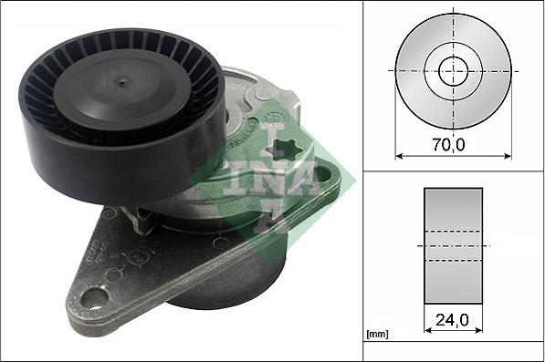 INA 534 0103 10 - Tendicinghia, Cinghia Poly-V www.autoricambit.com