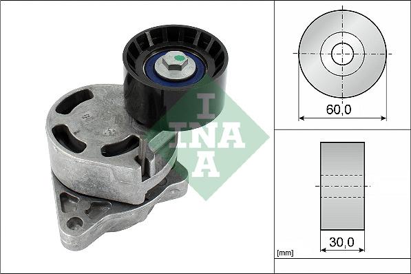 INA 534 0181 10 - Tendicinghia, Cinghia Poly-V www.autoricambit.com