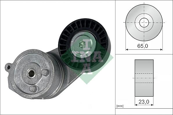 INA 534 0828 10 - Tendicinghia, Cinghia Poly-V www.autoricambit.com