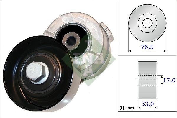 INA 534 0341 10 - Tendicinghia, Cinghia Poly-V www.autoricambit.com