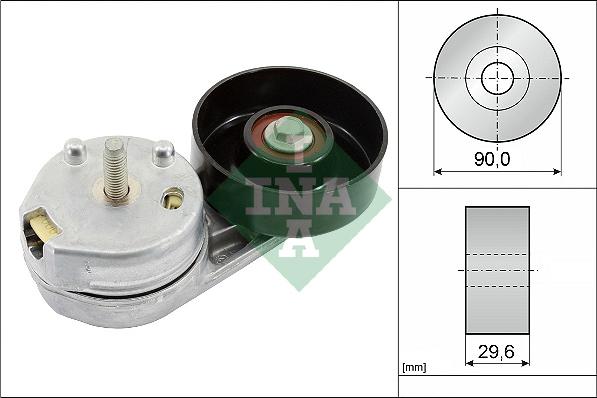 INA 534 0358 10 - Tendicinghia, Cinghia Poly-V www.autoricambit.com