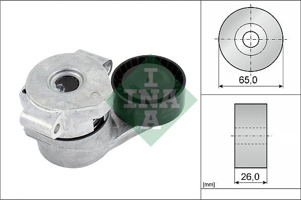 INA 534 0308 10 - Tendicinghia, Cinghia Poly-V www.autoricambit.com