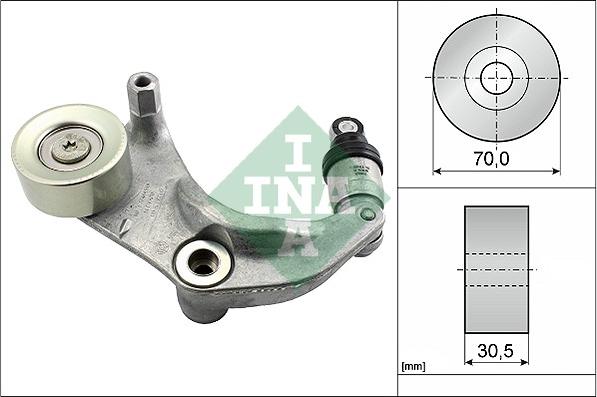 INA 534 0316 10 - Tendicinghia, Cinghia Poly-V www.autoricambit.com